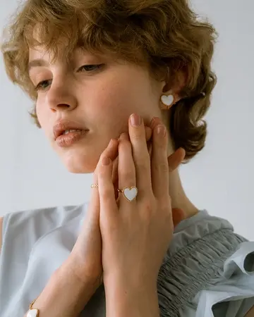 ♡さん専用Sheriche ハート型ブレスレット　白 other,bracelet | sheriche（シェリッシュ）