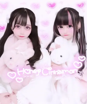 Honey Cinnamon ハート ケープ ポンチョ ホワイト 18049737028975655_1_t_360.webp