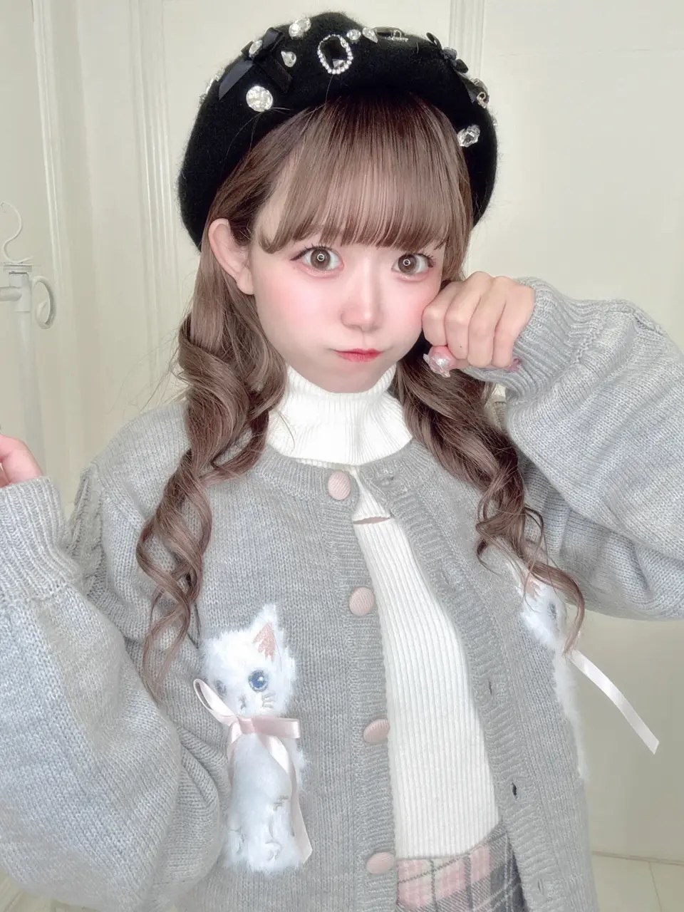 twins catsジャガードニットカーディガン – BUNNY APARTMENT