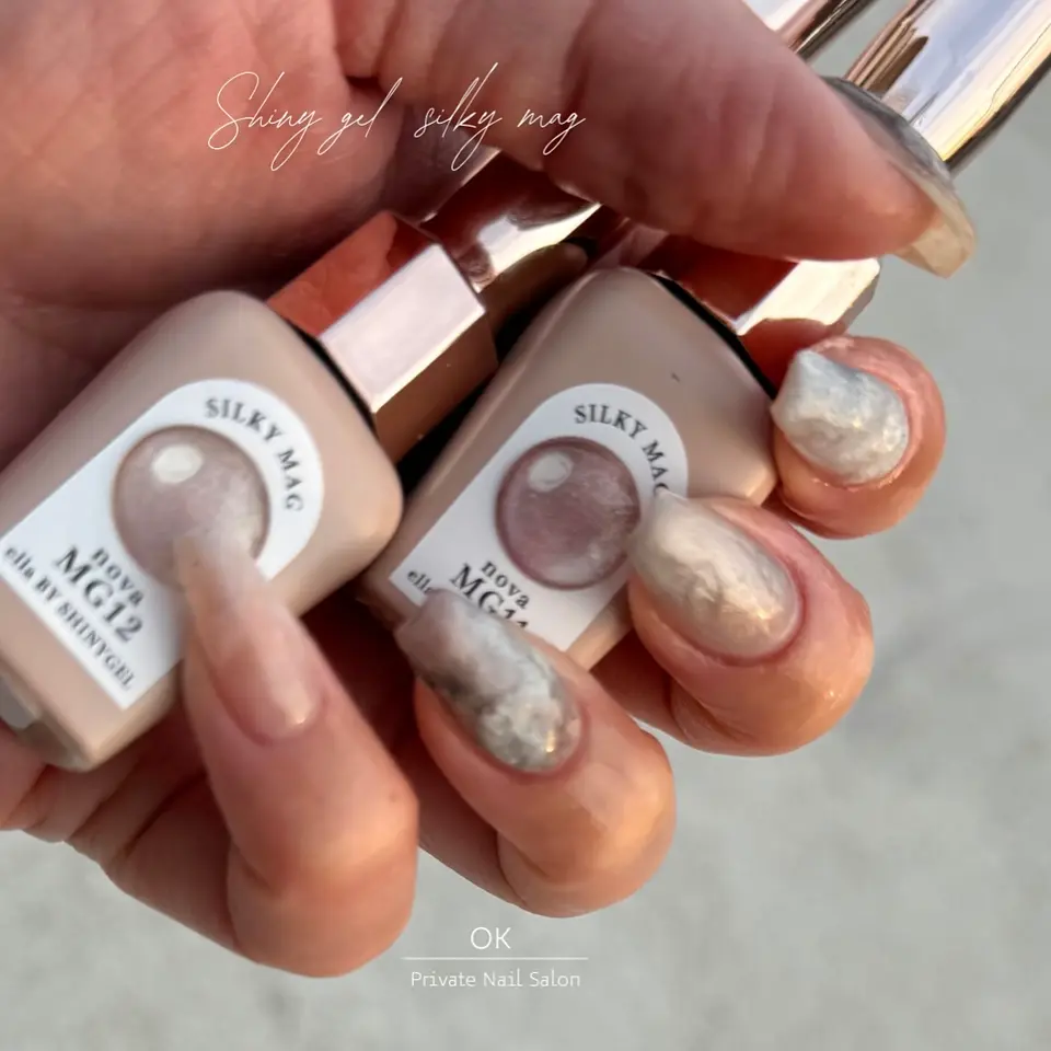 エラバイシャイニージェル シルキーマグ MG11 5gカラージェル[UV/LED