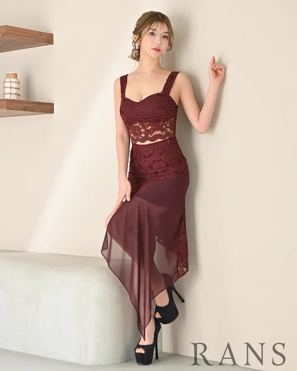 rans キャバドレス ブラウン ロング シースルー キャバドレス公式通販】RANS（ランズ） | キャバドレス・ミニドレス