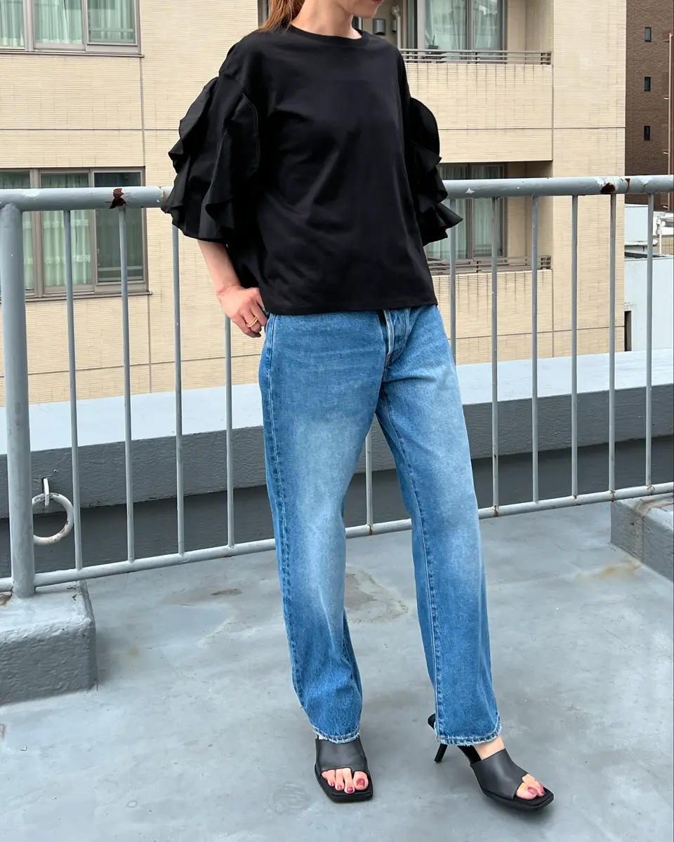 Lazo_n33 デニムジャケット　ブラックM 大人に着こなすデニム5選 | Lazo_N33°（ラソエヌサーティスリー
