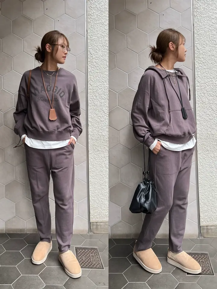 裏毛サルエルパンツ| Lazo_N33°（ラソエヌサーティスリー）の