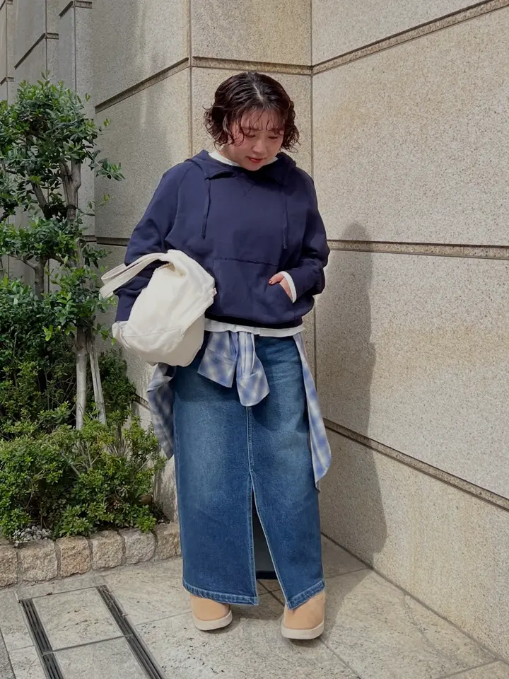 ストレッチスリットロングスカート | Lazo_N33°（ラソエヌサーティ