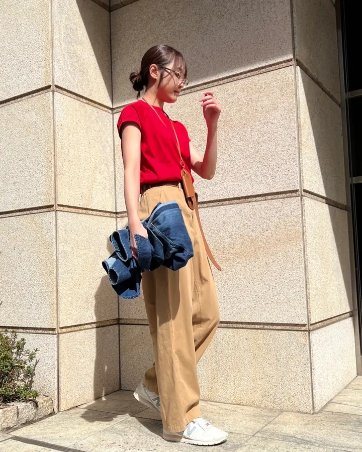 ボトルネックコットンTee | Lazo_N33°（ラソエヌサーティスリー）の