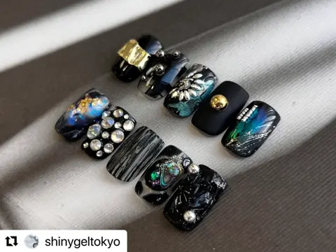 SHINYGEL Mio：ポリッシュ型カラージェル UOMOカラー（シャイニー