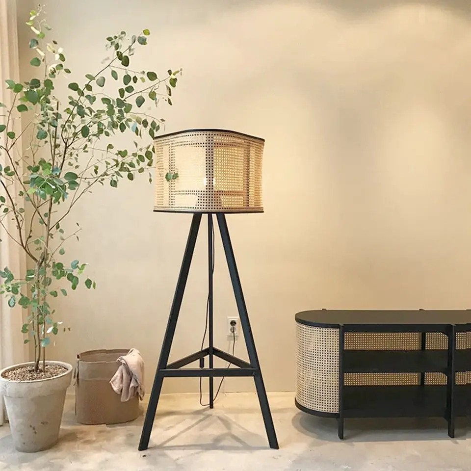 VeroMan ラタンライト　ランプシェード VeroMan ラタンライト ランプシェード