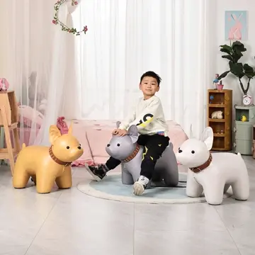 VeroMan キッズチェア キッズトイ 犬 子供 スツール 椅子 チェア