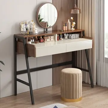 VeroMan 化粧台 テーブル ドレッサー ドレッサーテーブル デスク