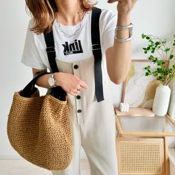 お値下げ！HEYNI ヘイニ　ナジア　ブラック　かごバッグ　ベーセーストック 楽天市場】トートバッグ レディース かごバッグ 2way【 Najia