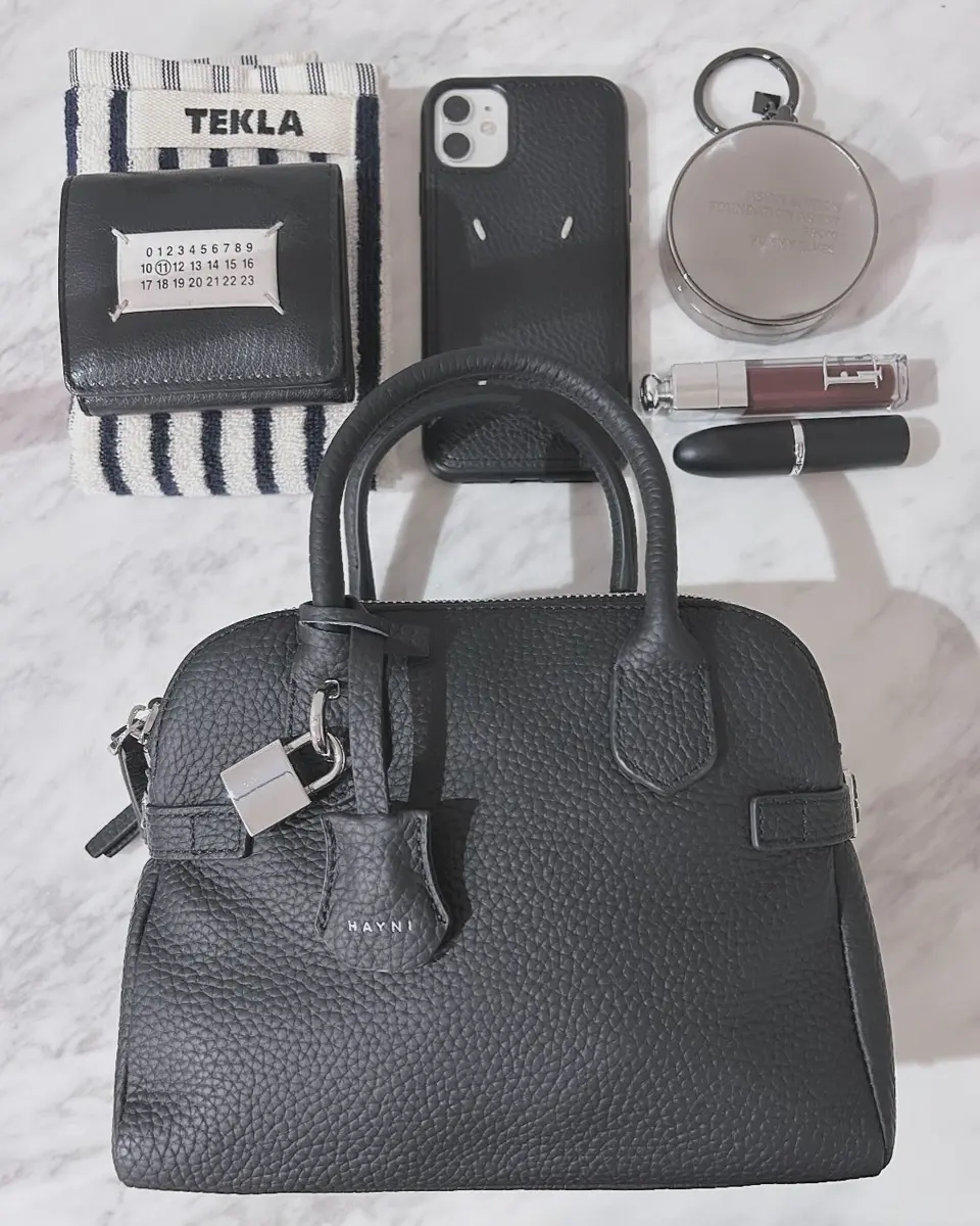 HAYNI ヘイニ ハンドバッグ ベイビーオリエット ゾウグレー（ゴールド金具） HAYNI 価格改定予定／11月中旬頃 ハンドバッグ ショルダーバッグ