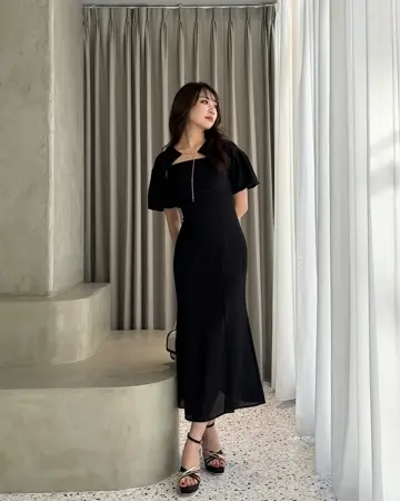 ハンドメイド【ボレロ付きワンピース】 トッコクローゼット tocco closet レースボレロ付き2WAY