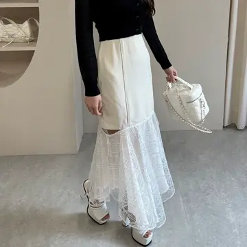 LIP SERVICE（リップサービス）｜ シアーチェックマーメイドスカート