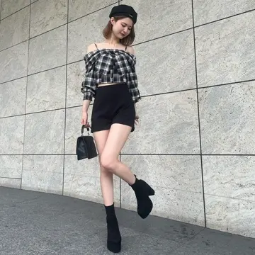 LIP SERVICE（リップサービス）｜ オフショルリボンチェック