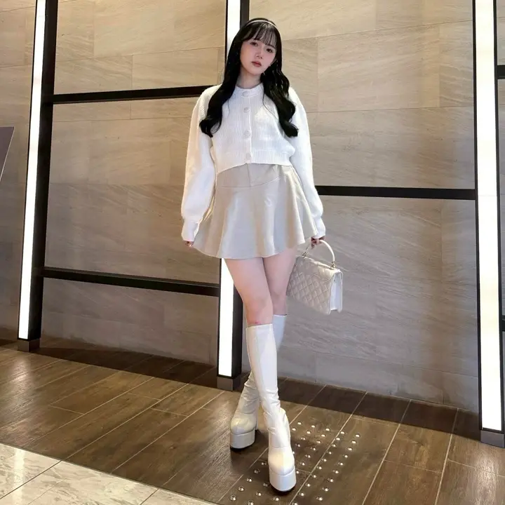 LIP SERVICE（リップサービス）｜ Fluffyラメニットカーディガン