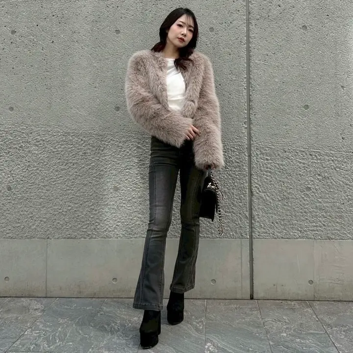 【新品タグ付き】リップサービス 2wayカラーショートファージャケット Mサイズ LIP SERVICE（リップサービス）｜ 2wayカラーショートファー