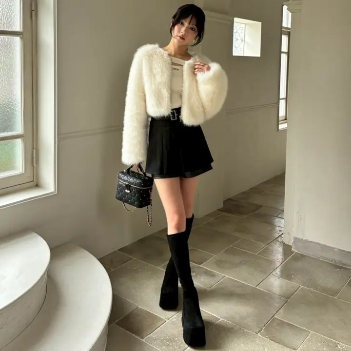 LIP SERVICE（リップサービス）｜ 2wayカラーZIPファージャケット