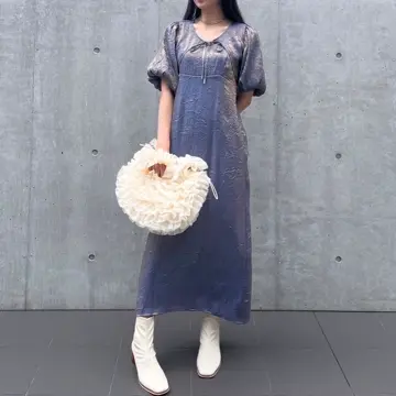 LADYMADE（レディメイド）｜ メタリックリボンボレロ×キャミワンピース