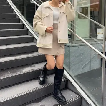LADYMADE（レディメイド）｜ フェイクレザー中綿ジャケット