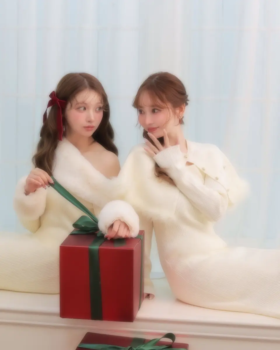 mmeeme エムミーエメ ビックリボンフレアニットワンピース mmeeme エムミーエメ ビックリボンフレアニットワンピース 【公式通販】