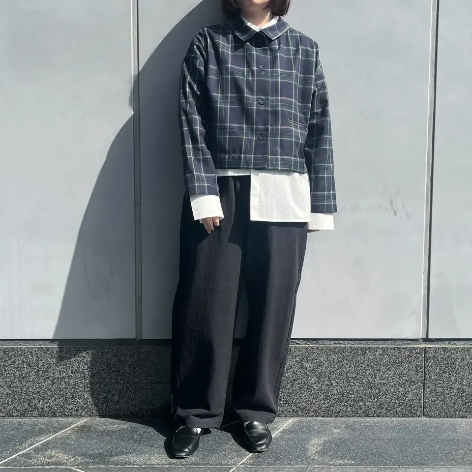 SUMMER SALE】コットンリネンバックヘムロゴパンツ | COO ONLINE