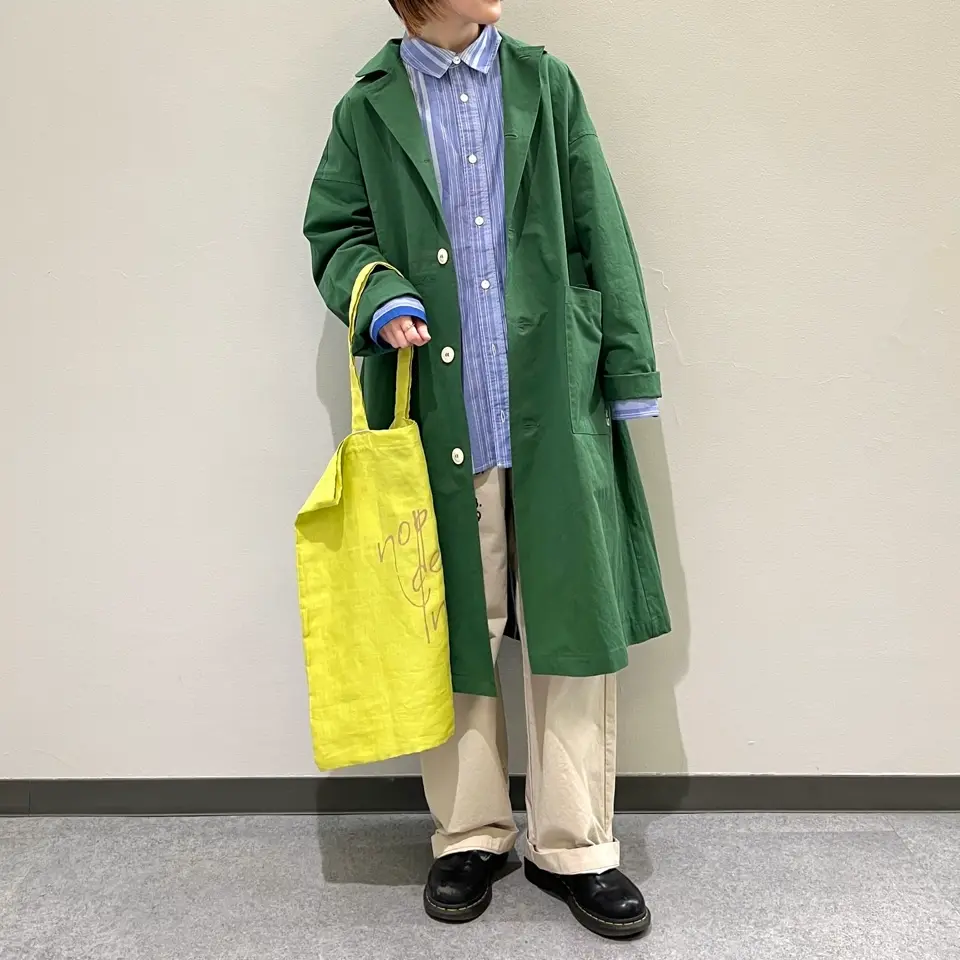 SUMMER SALE】コットンリネンバックヘムロゴパンツ | COO ONLINE