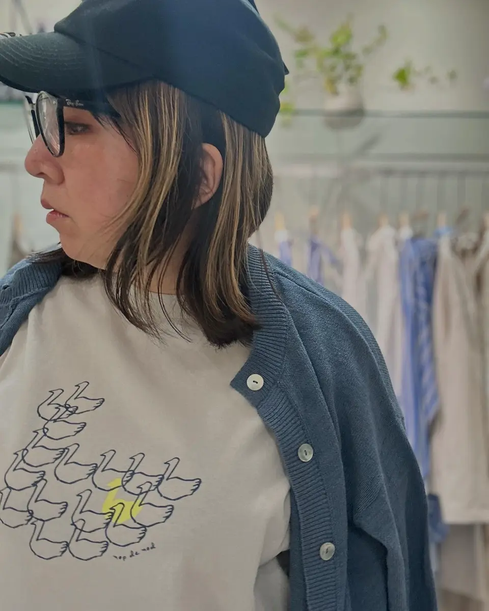 Cloche USコットンユーカリプリントTシャツ SUMMER SALE】Ciel USコットンスワンプリントTシャツ | COO ONLINE