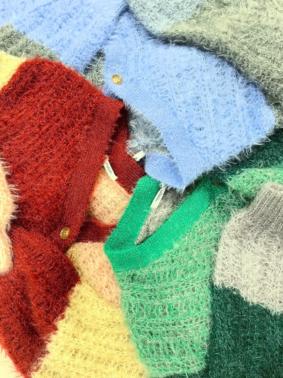 MORE PRICE DOWN】カラーブロックカーディガン | COO ONLINE