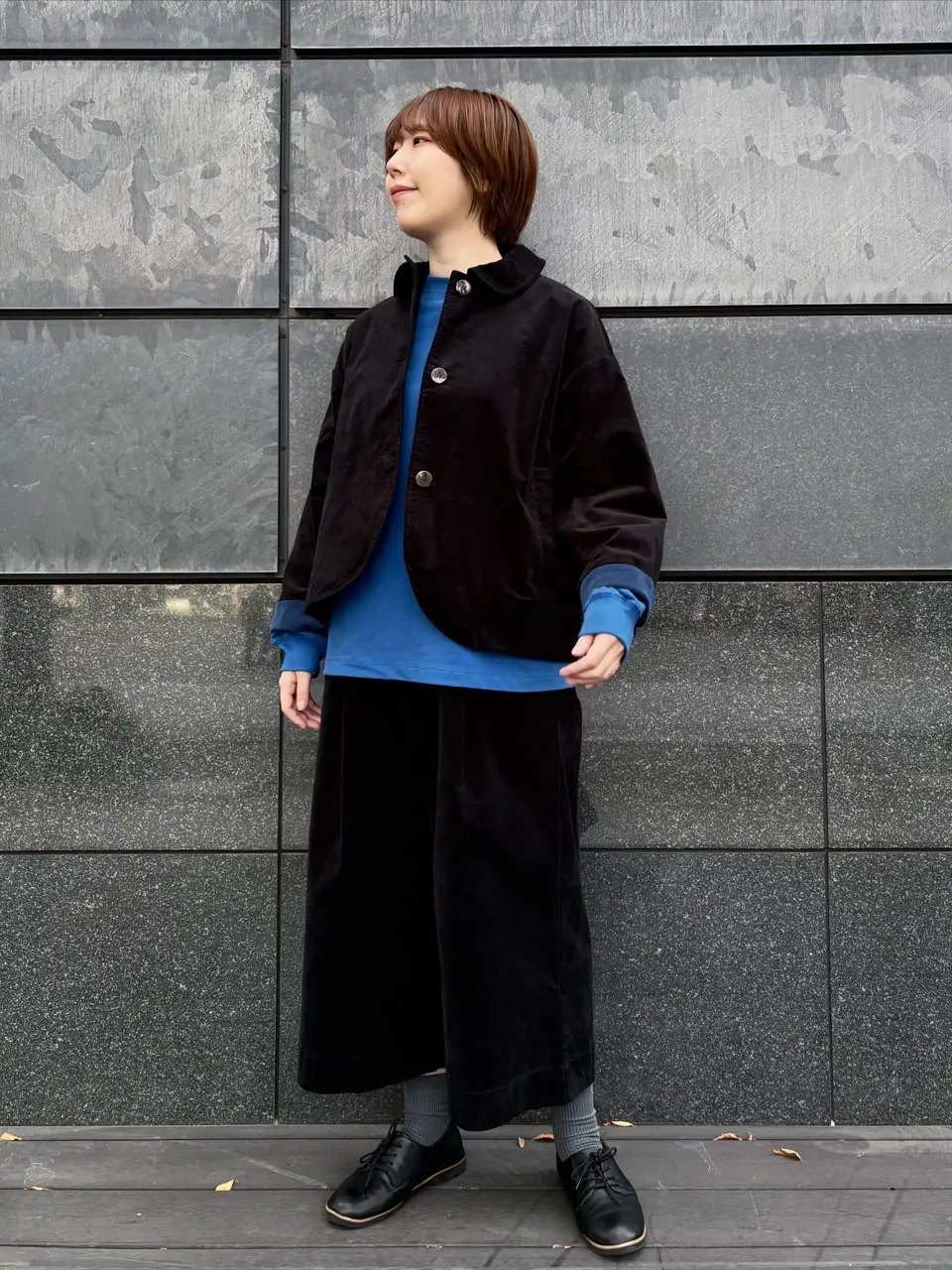 【超美品】定価3.4万◆ラブルール◆コットンリネン カバーオール 黒 UNIVERSAL OVERALL / LINING OX COVERALL