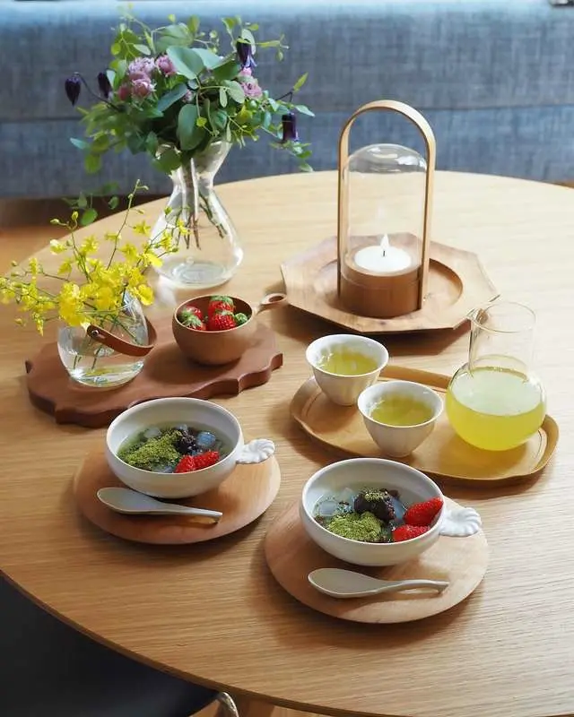 銚子屋」こだわりお抹茶あんみつセット （8個） 通販 - ディノス