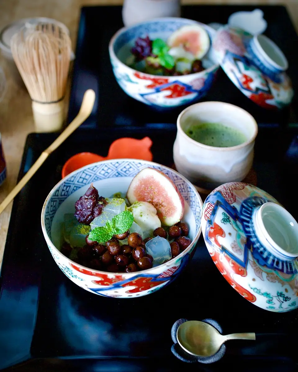 銚子屋」こだわりお抹茶あんみつセット （8個） 通販 - ディノス