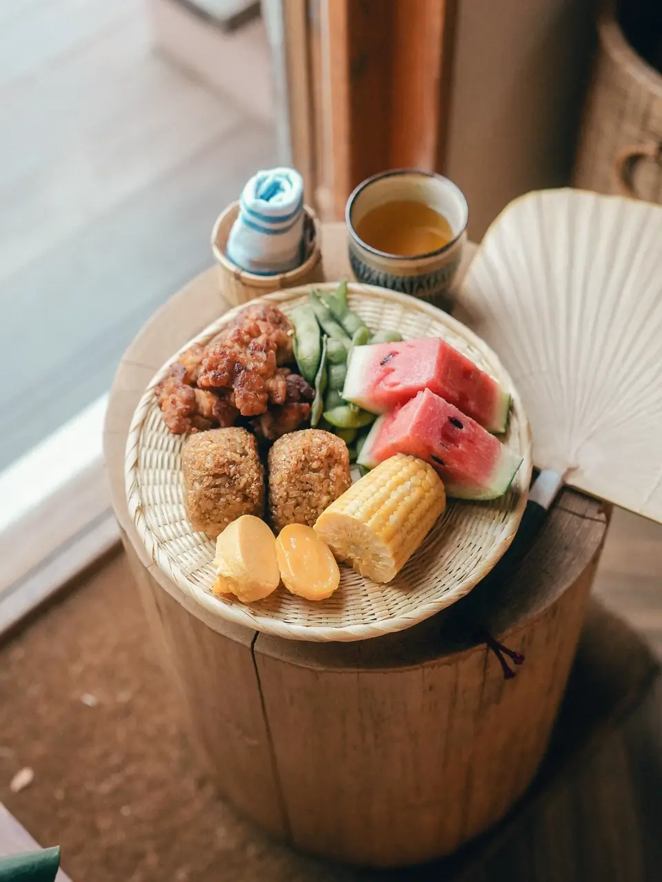 高台付き竹ざる（同サイズ2枚組） 通販 - ディノス