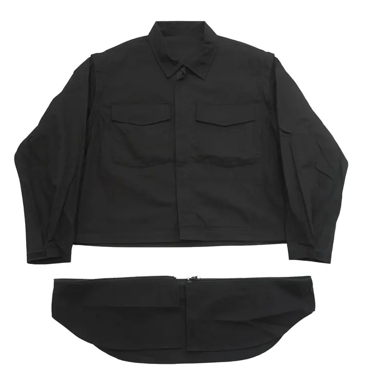 BRUNABOINNE] PARADOX ZIP SHIRT ブルーナボイン パラドックス ジップ