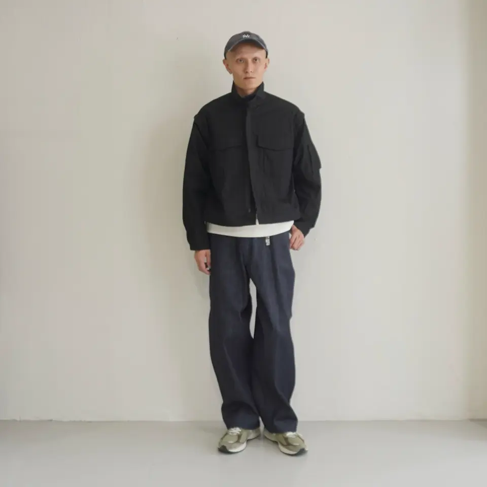 BRUNABOINNE] PARADOX ZIP SHIRT ブルーナボイン パラドックス ジップ