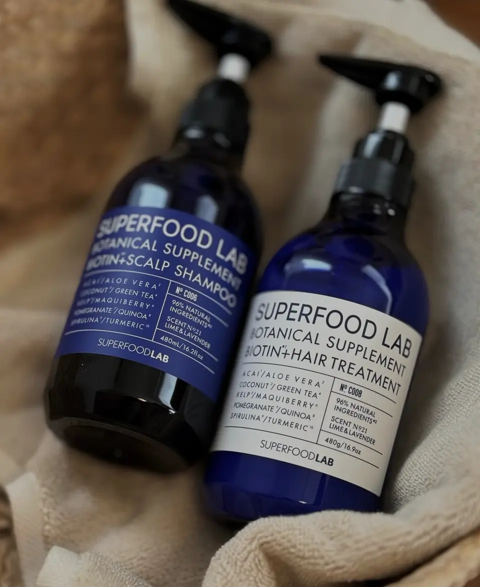 SUPERFOODLAB /SFL ビオチン+ スカルプシャンプー 480ml | 新谷酵素