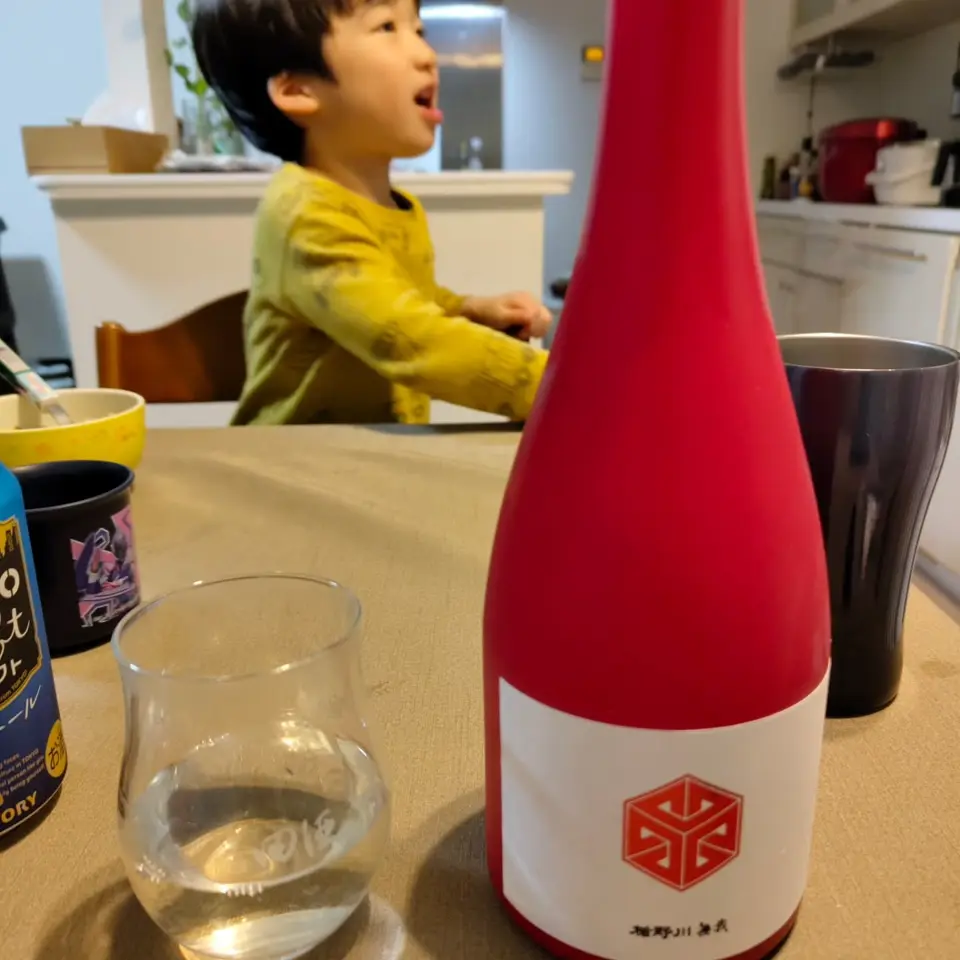 雪林檎出品 楯野川無我 レッドボトル 純米大吟醸 1800ml ｜雪女神