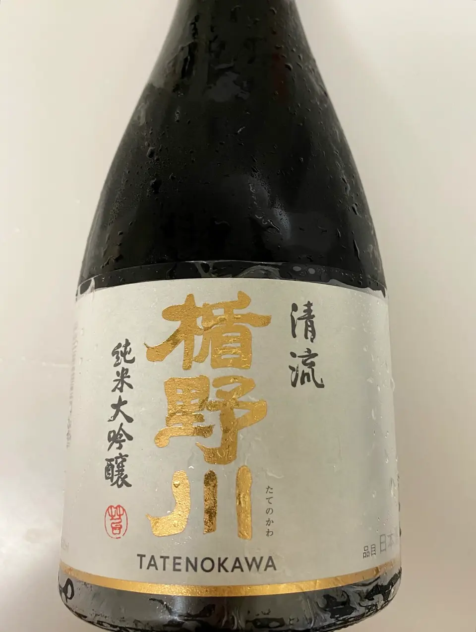 楯野川 純米大吟醸 清流 1800ml｜出羽燦々 日本酒 【楯の川酒造