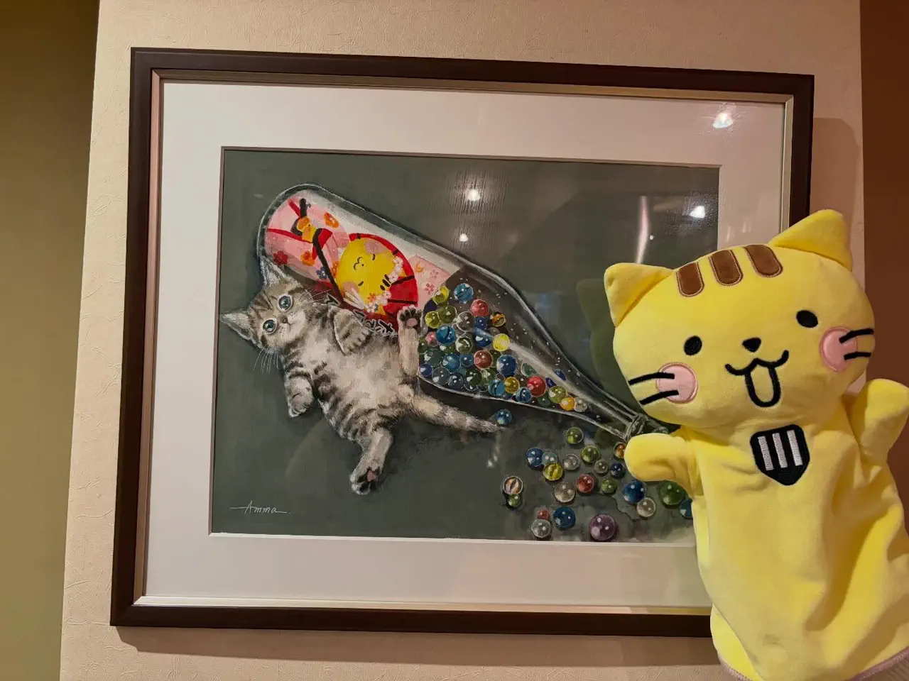 たてにゃん 復刻 パペット ｜ねこラベル 【楯の川酒造公式】｜楯の川