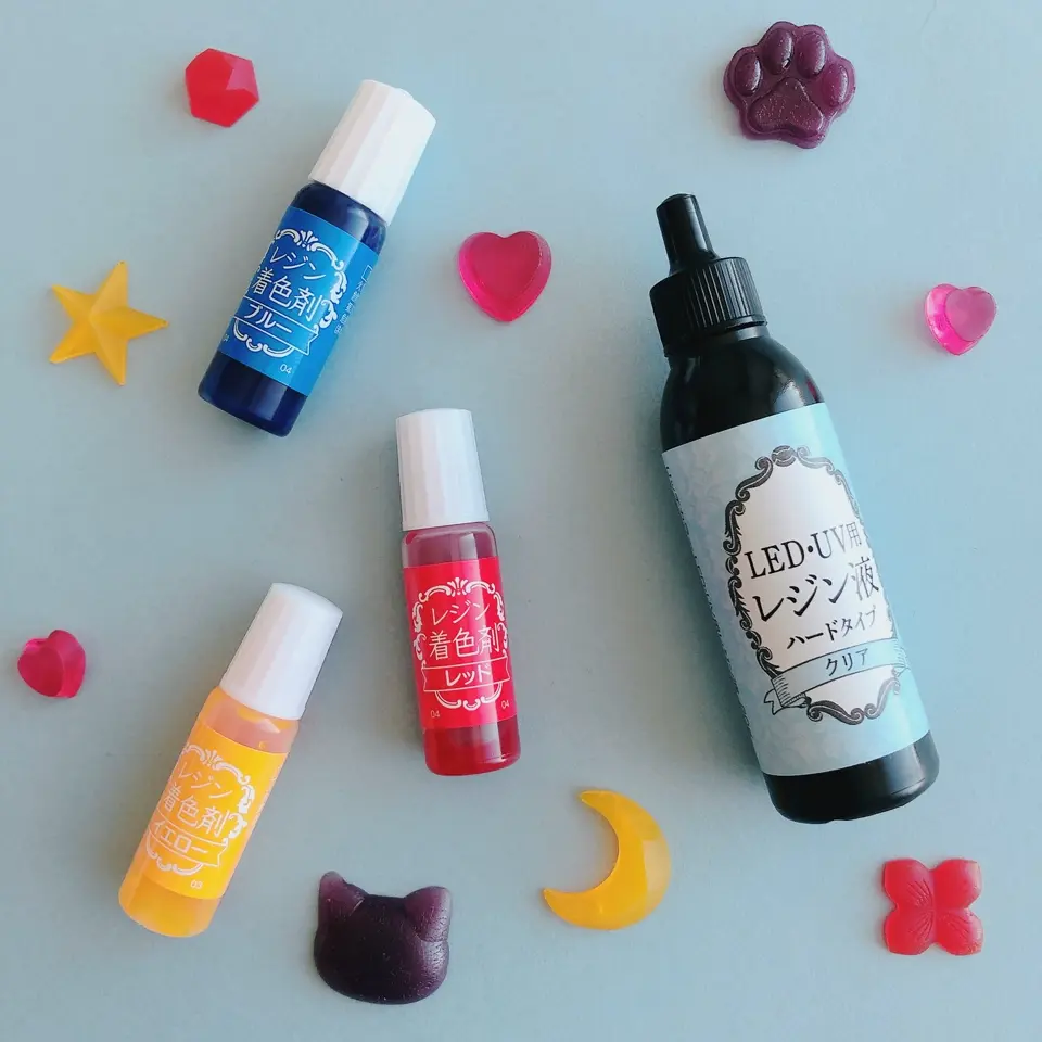 レジンの着色剤 レジン液 リッチカラーレジン着色剤イエロー3g 347885