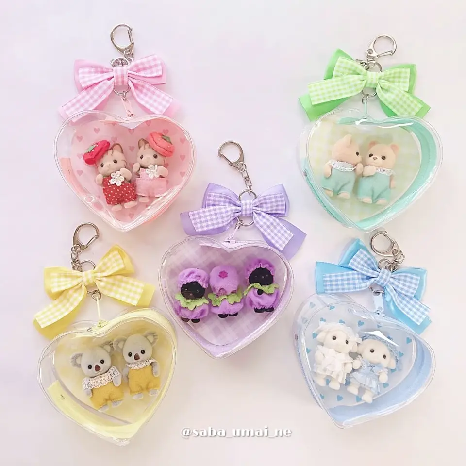 リボンキーホルダー YE・GR【公式】≪1個からお届け≫Can☆Do