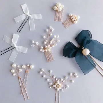 ランバン　タンダンス パールバレッタ LANVIN en Bleu｜ランバンオンブルーのバレッタ/ヘアクリップ