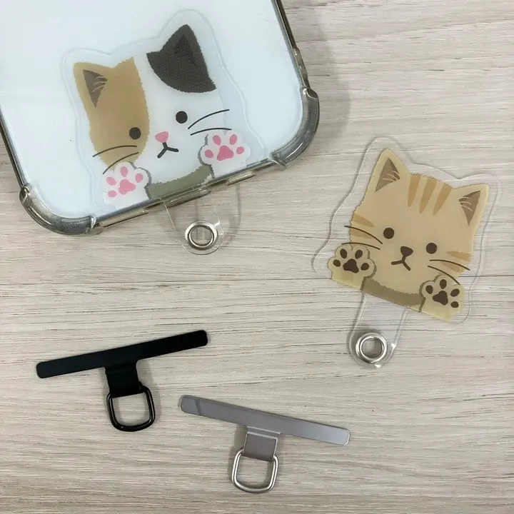 ストラップホルダー ねこ【公式】≪1個からお届け≫Can☆Doネットショップ