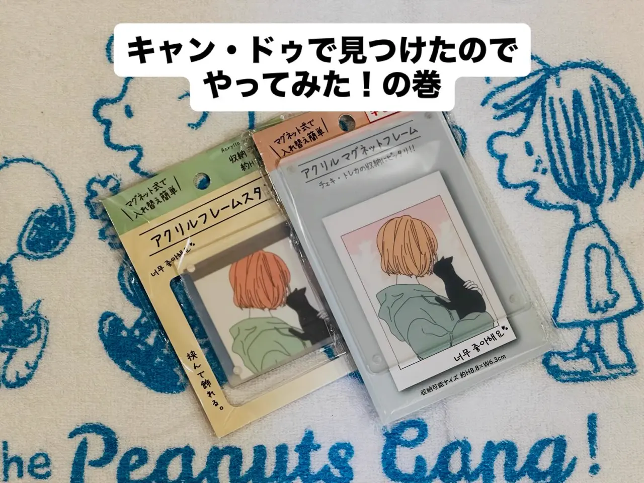 アクリルマグネットフレーム【公式】≪1個からお届け≫Can☆Doネット