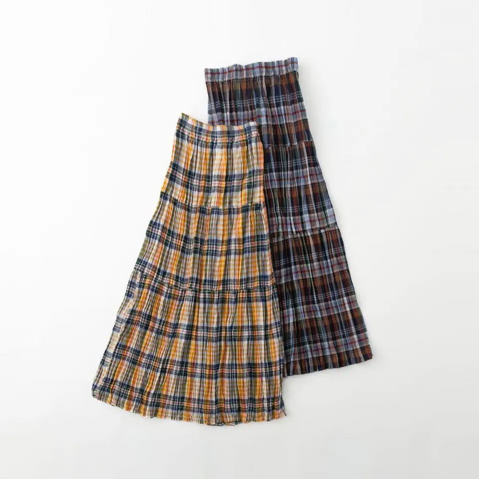 オニールオブダブリン サイズ10マキシ丈スカート O'NEIL OF DUBLIN オニール・オブ・ダブリン PLEATED MAXI SKIRT