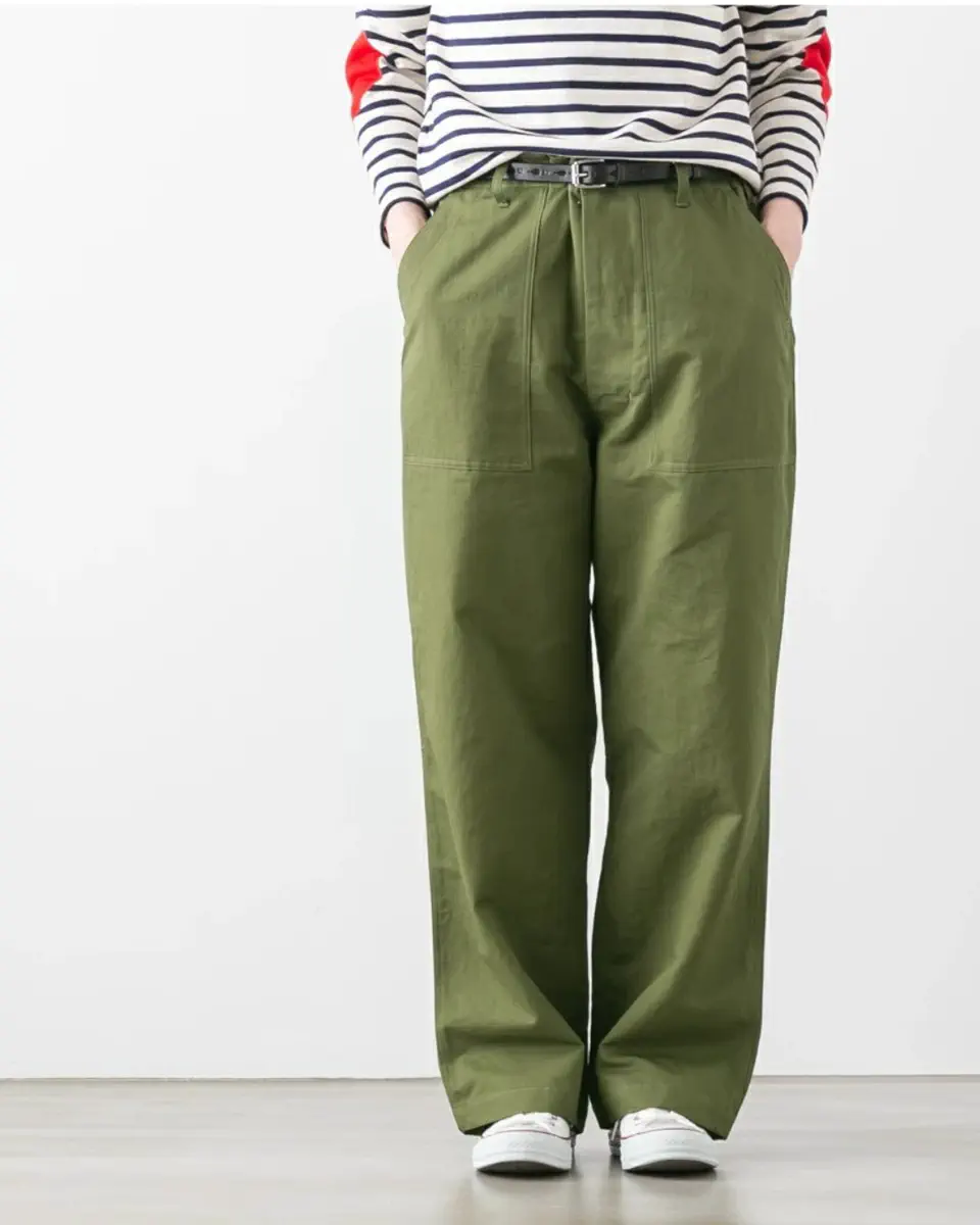 orSlow オアスロウ チノパン パンツ コットン ヴィンテージ フィット