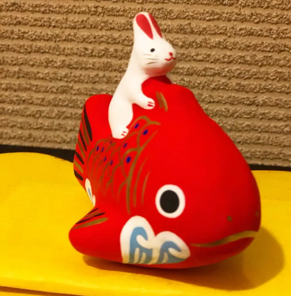 鯛乗り（卯）※ 数量限定生産品【ハリコオンライン限定】