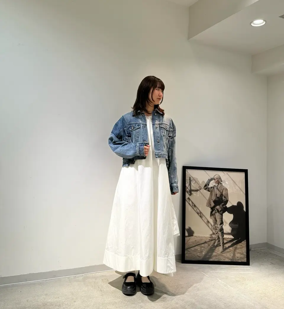 Deconstructed Cropped Denim Jacket – JNBY ONLINE STORE