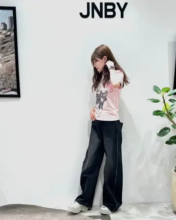 JNBY トップス セール】 Embroidered Cat Linen Shirt / キャットリネンシャツ