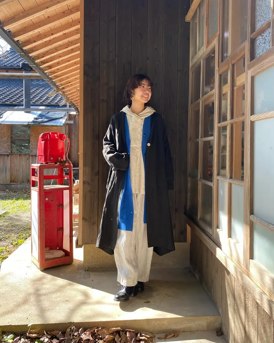 CHISHIRO 麻ローブコート CHISHIRO/チシロ 国産天日干しリネンローブコート - リネン服と