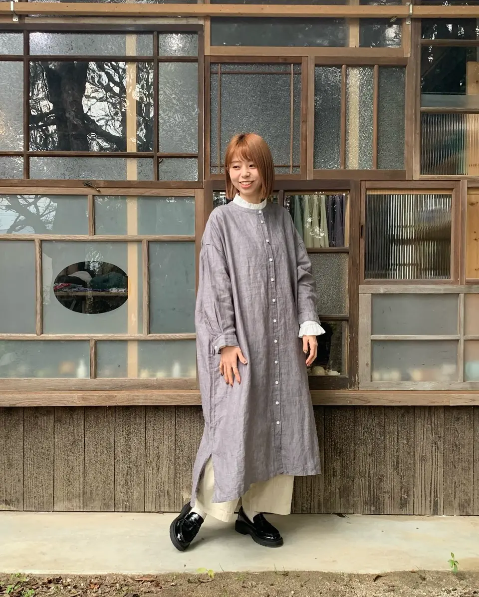 le ciel】フレンチリネンシャンブレー-リネン服と暮らしの雑貨「麻と木